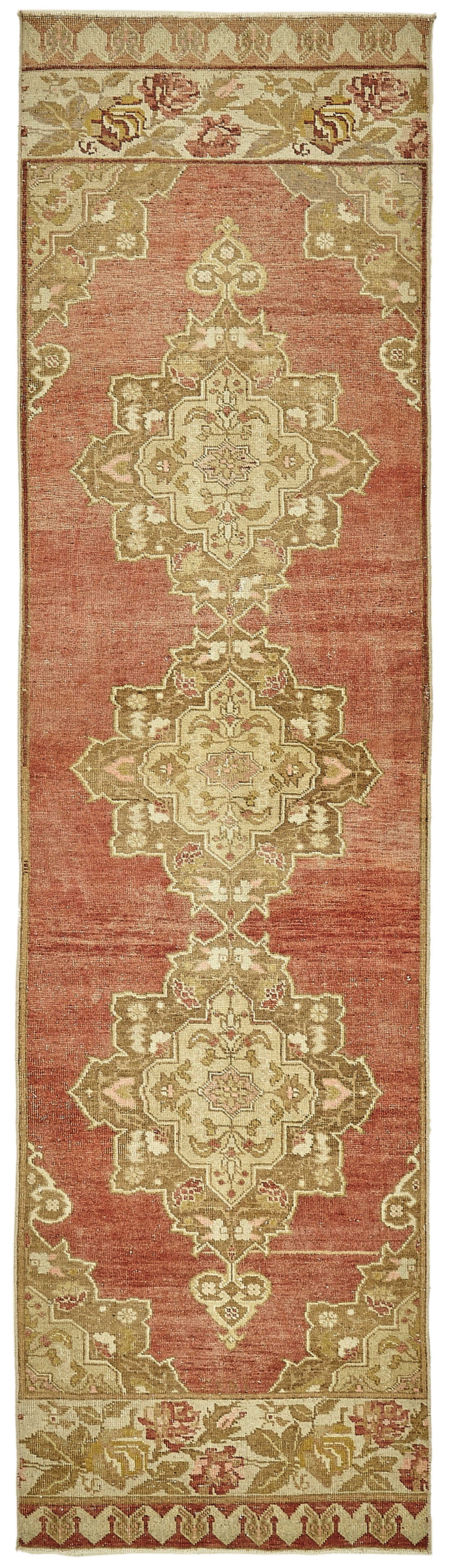 3x10 Beige Anatolian Runner Rug - 49811