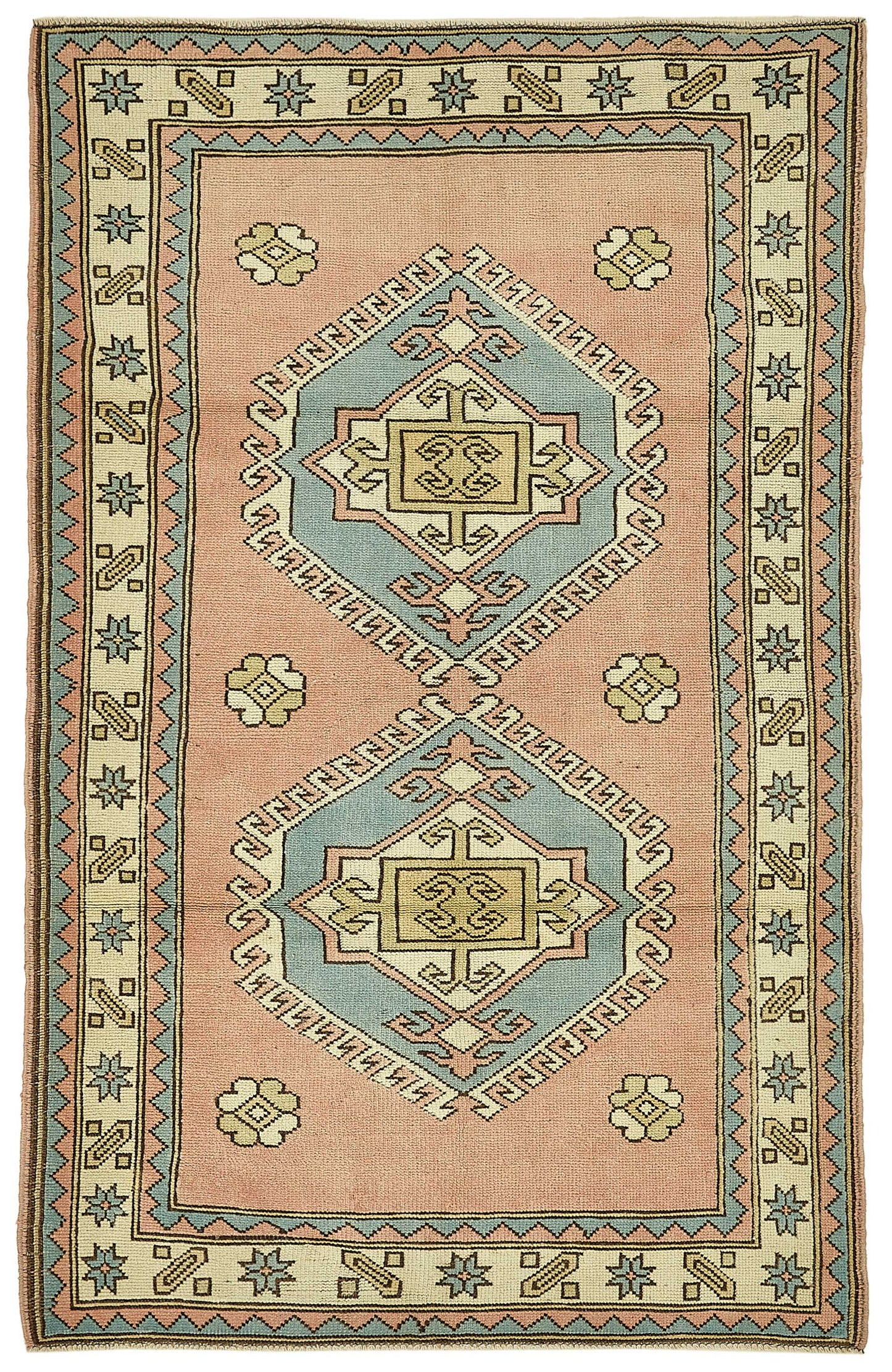 4x6 Beige Small Oriental Rug - 49813