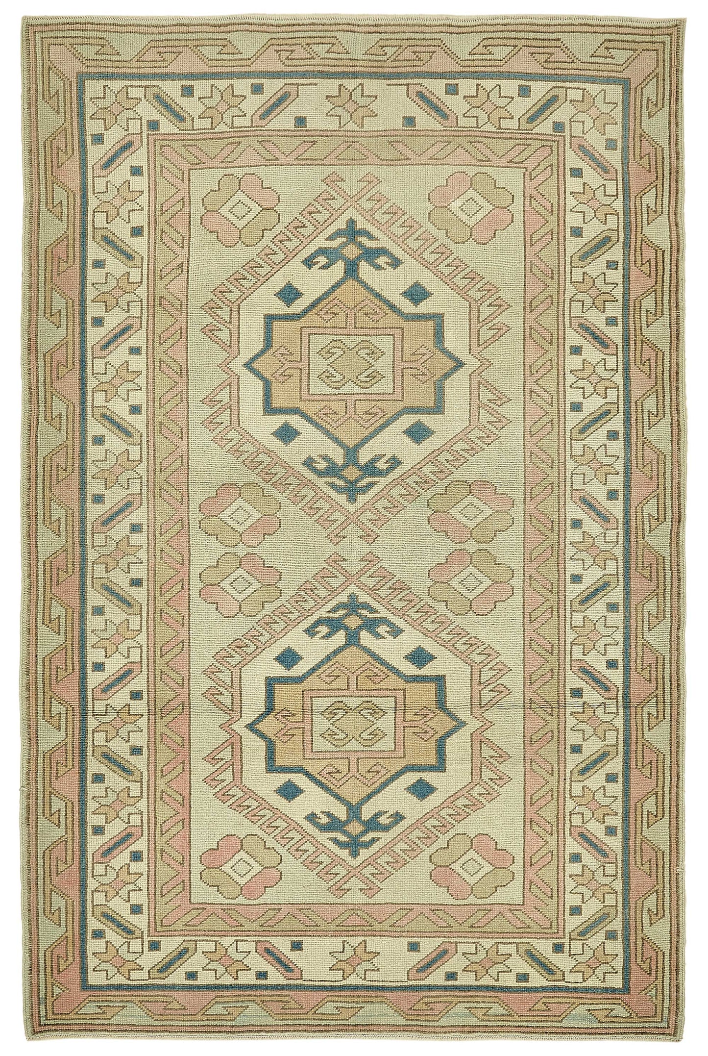 4x7 Beige Small Oriental Rug - 49814