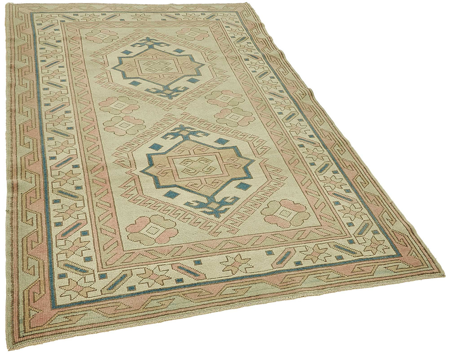 4x7 Beige Small Oriental Rug - 49814