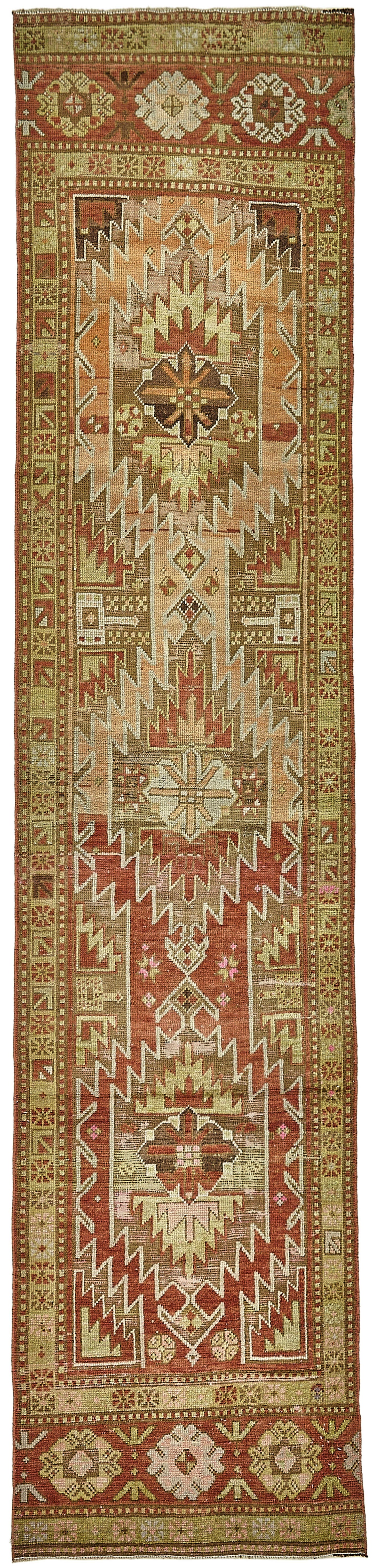 2x11 Beige Anatolian Runner Rug - 49815