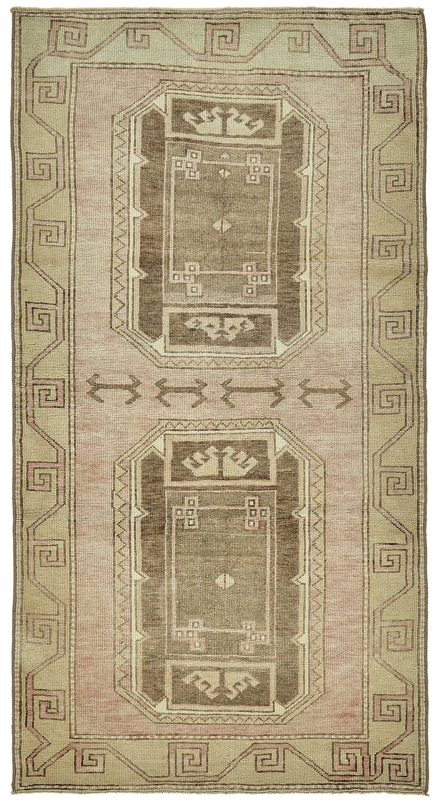 3x6 Beige Small Oriental Rug - 49823