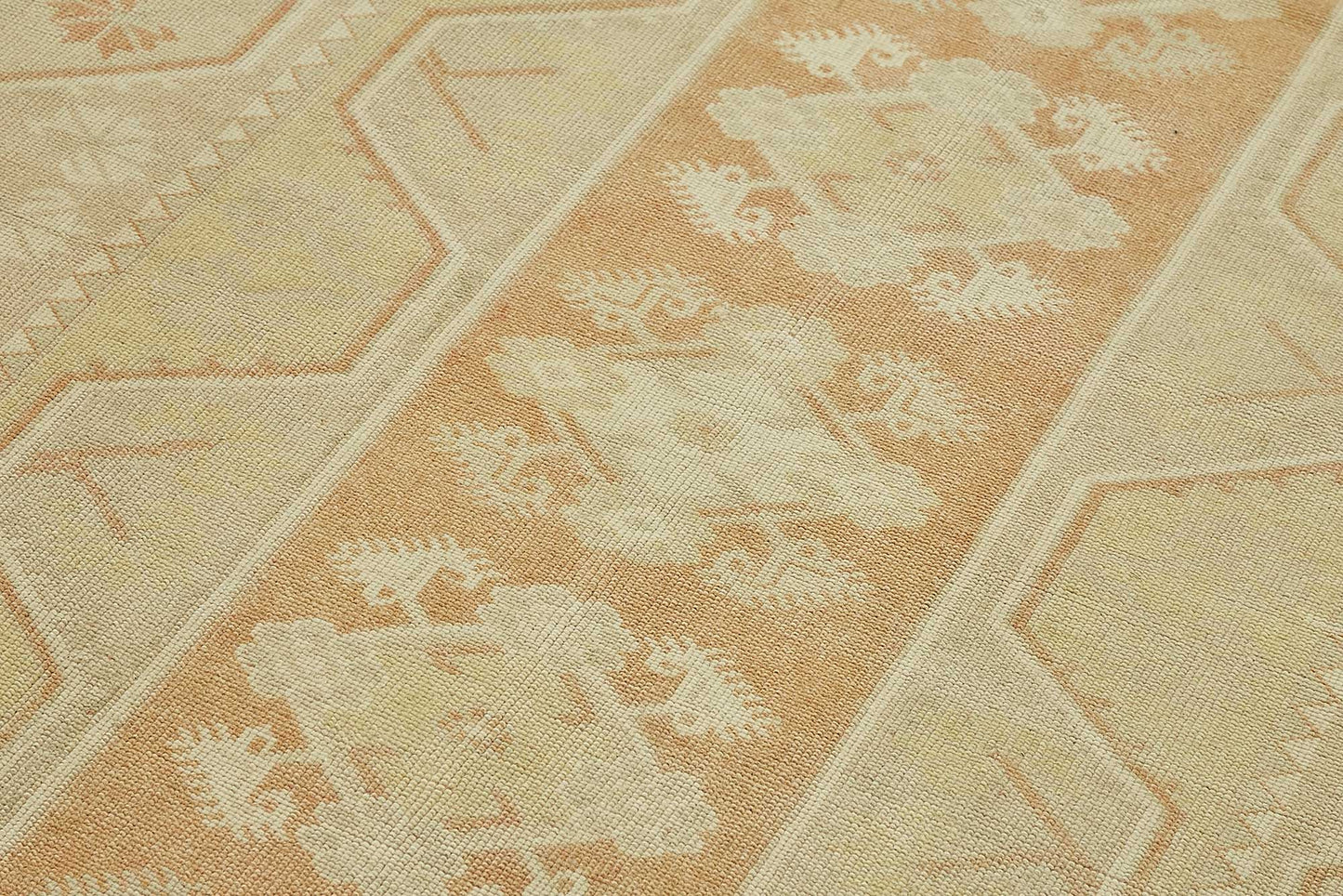 5x8 Beige Handmade Oriental Rug - 49859
