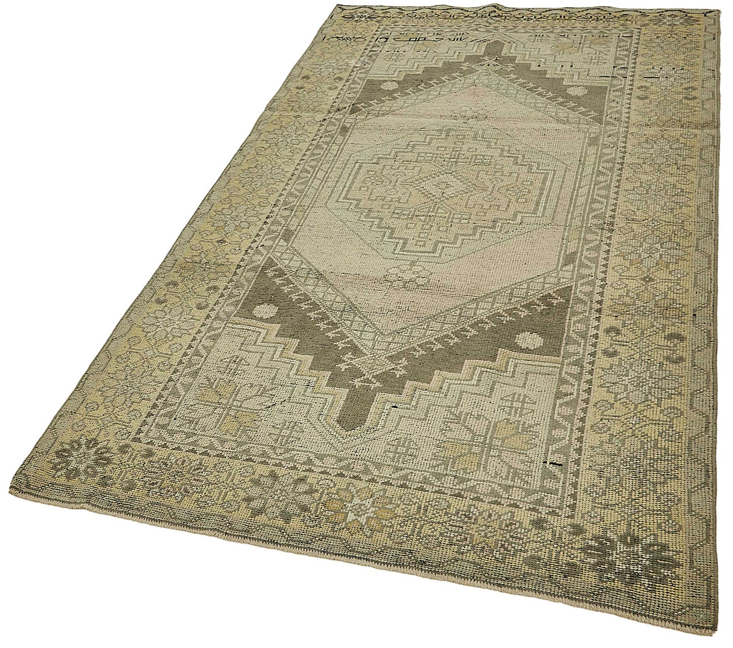 4x7 Beige Small Oriental Rug - 49862