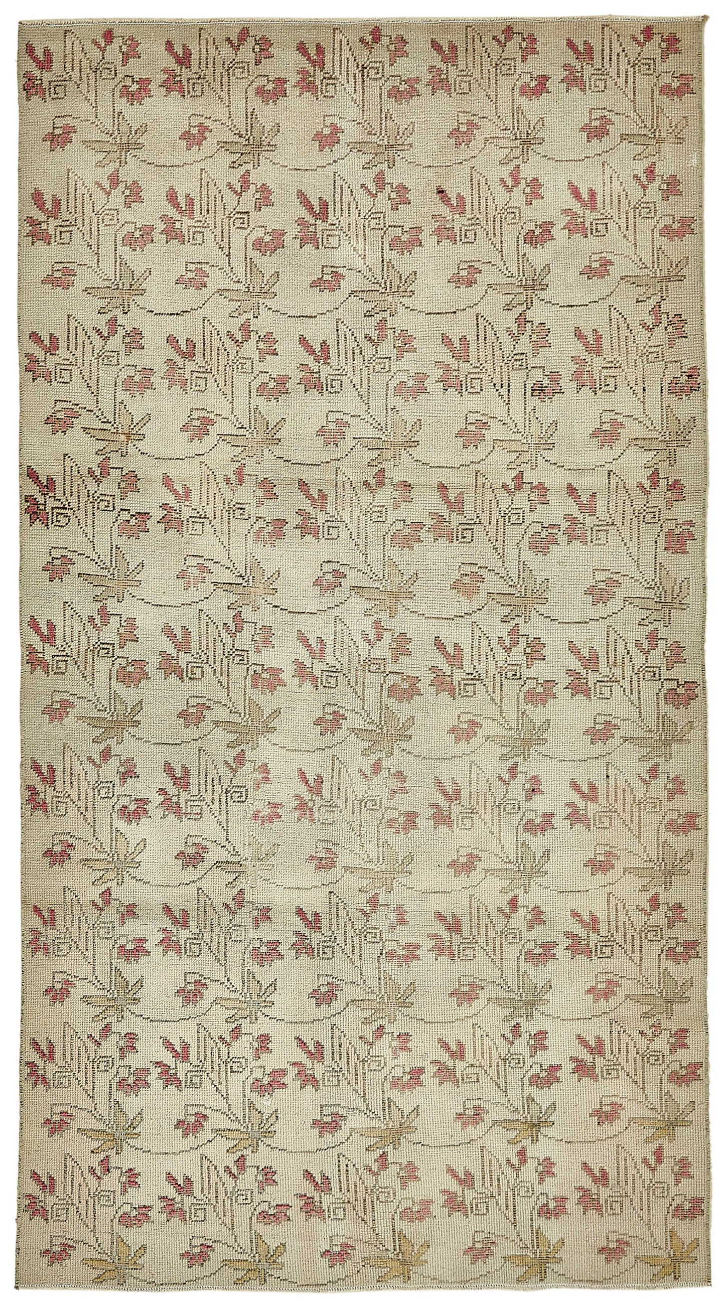 4x7 Beige Small Oriental Rug - 49933