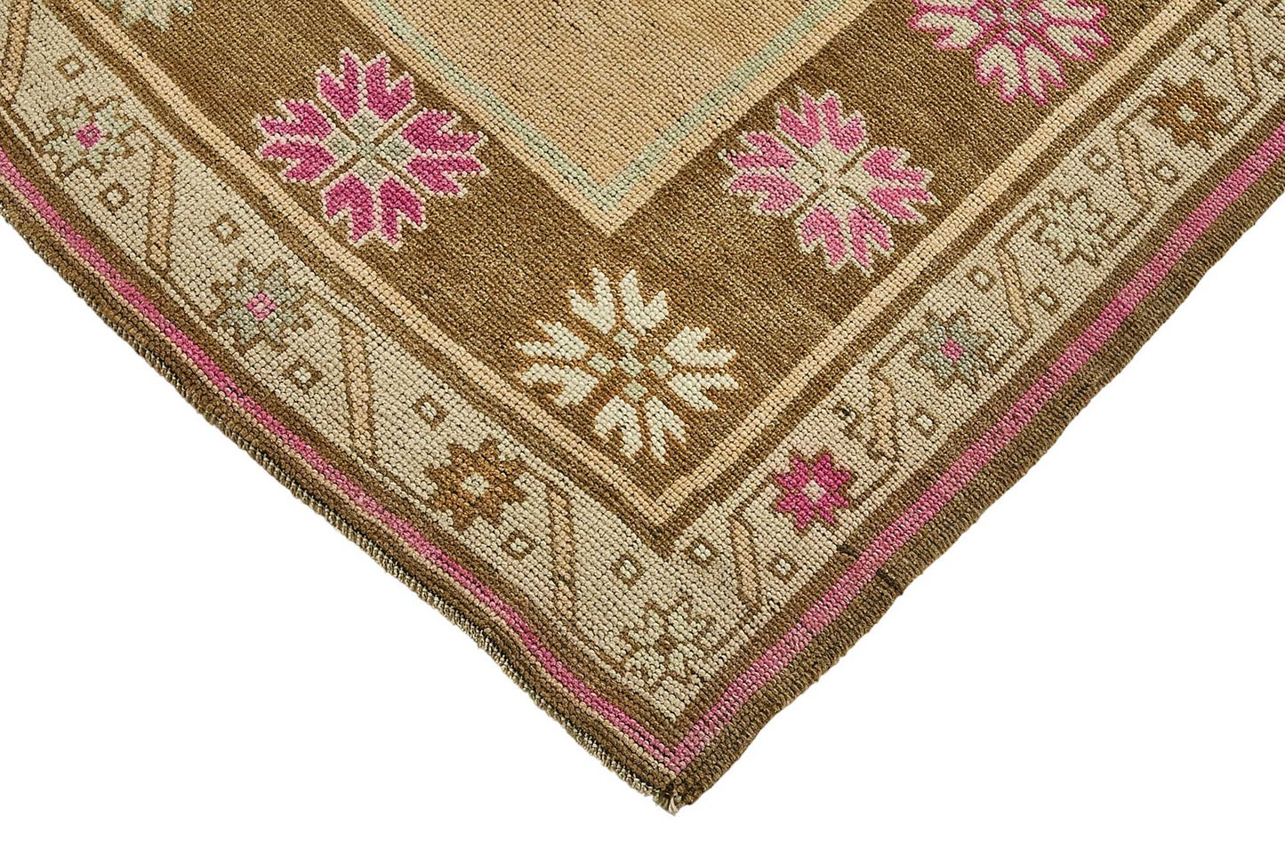 5x9 Beige Handmade Oriental Rug - 49956