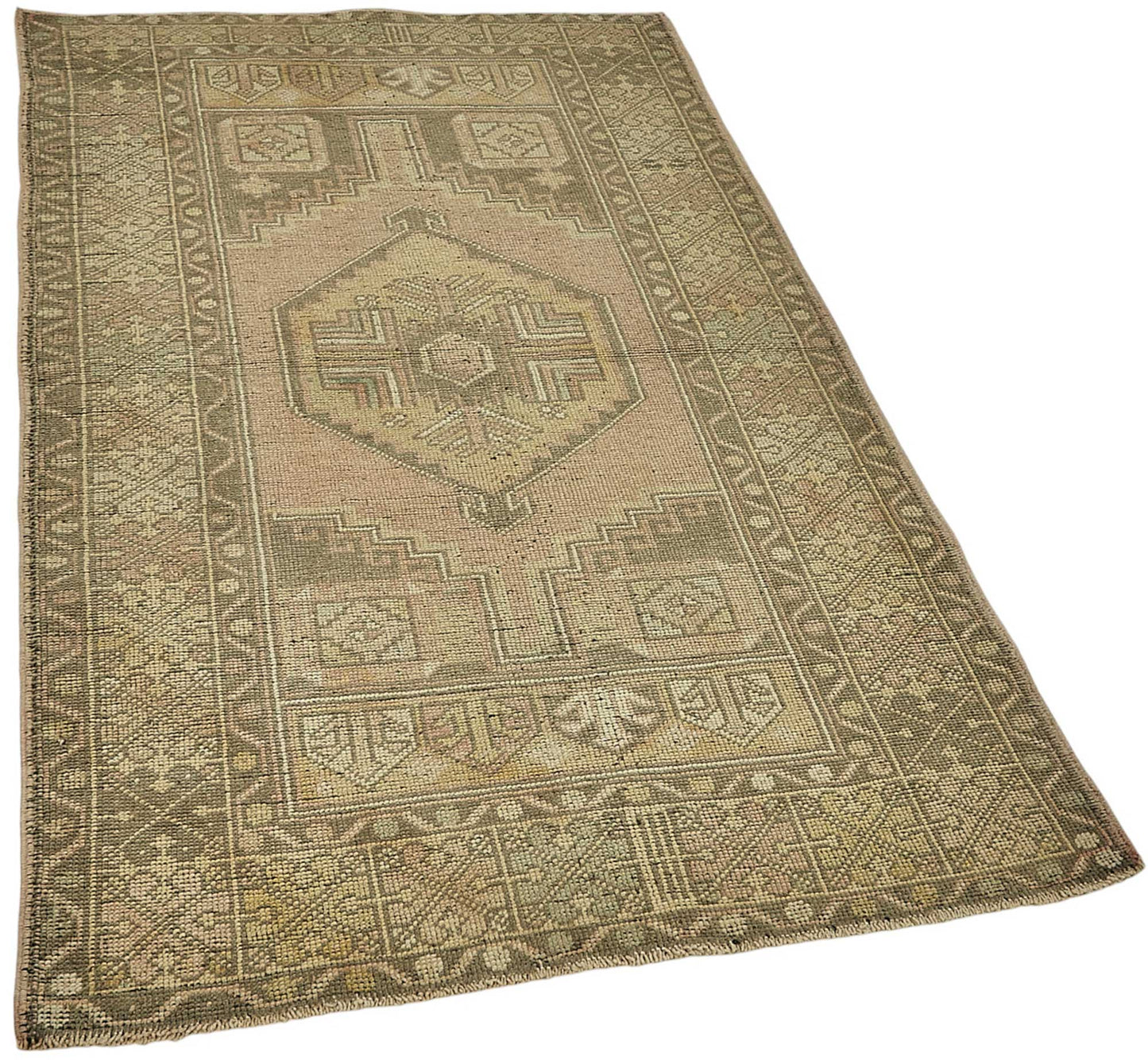3x6 Beige Small Oriental Rug - 49960