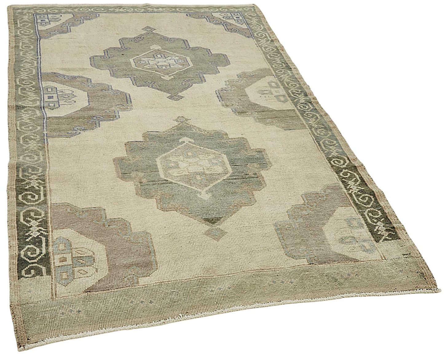 4x7 Beige Small Oriental Rug - 49974