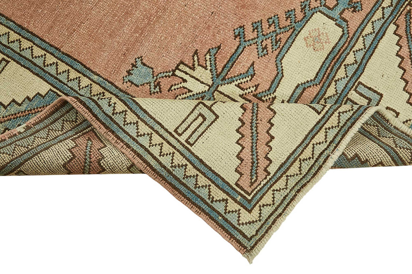 6x8 Beige Handmade Oriental Rug - 49997