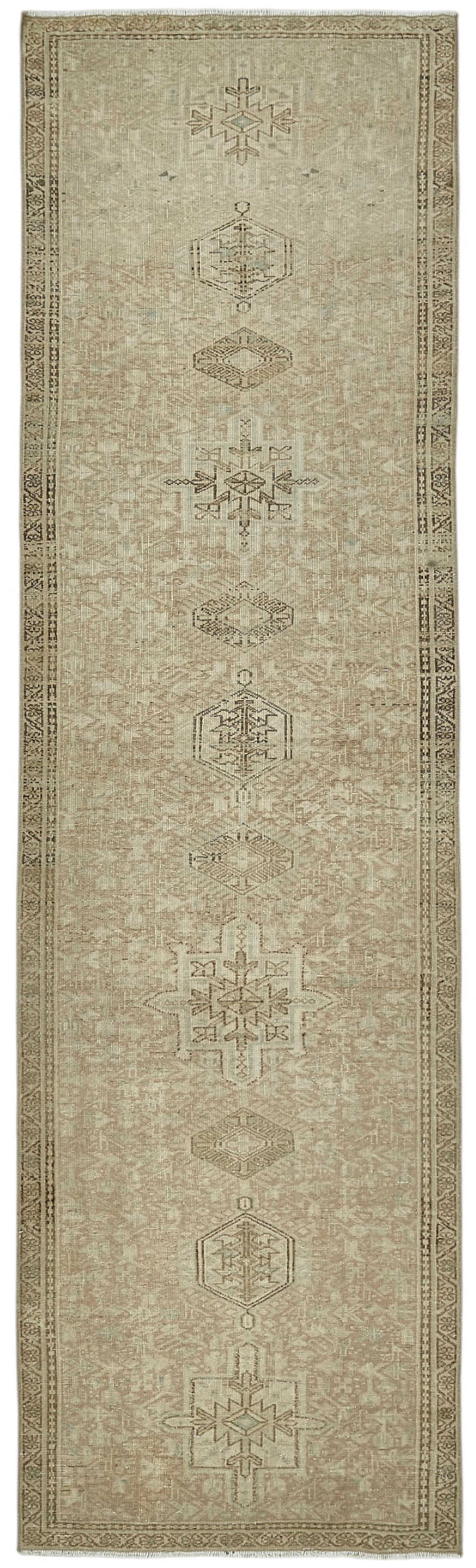 3x11 Antique Persian Luri Runner Rug - 50023
