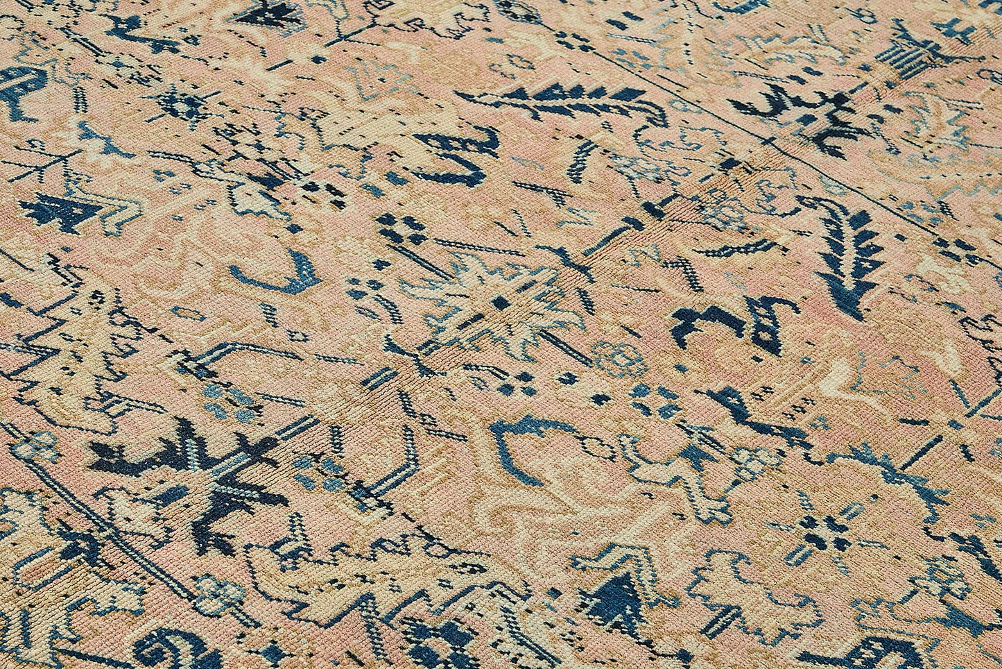 8x11 Vintage Persian Heriz Rug - 50034