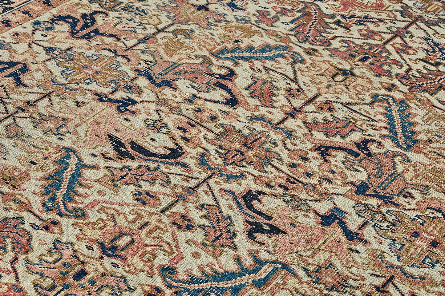8x11 Vintage Persian Heriz Rug - 50039