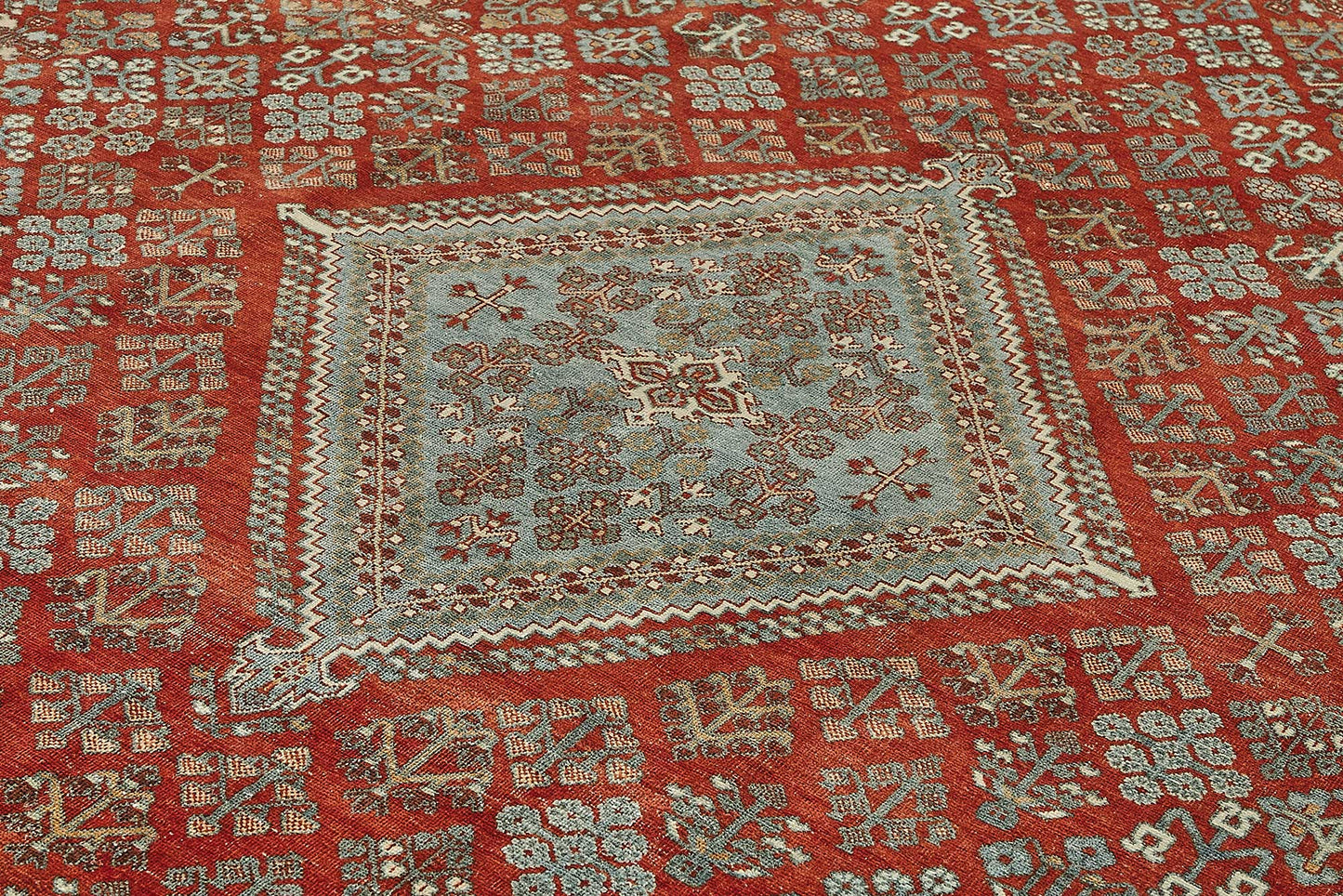 11x14 Beige Antique Persian Joshagan Rug - 50051