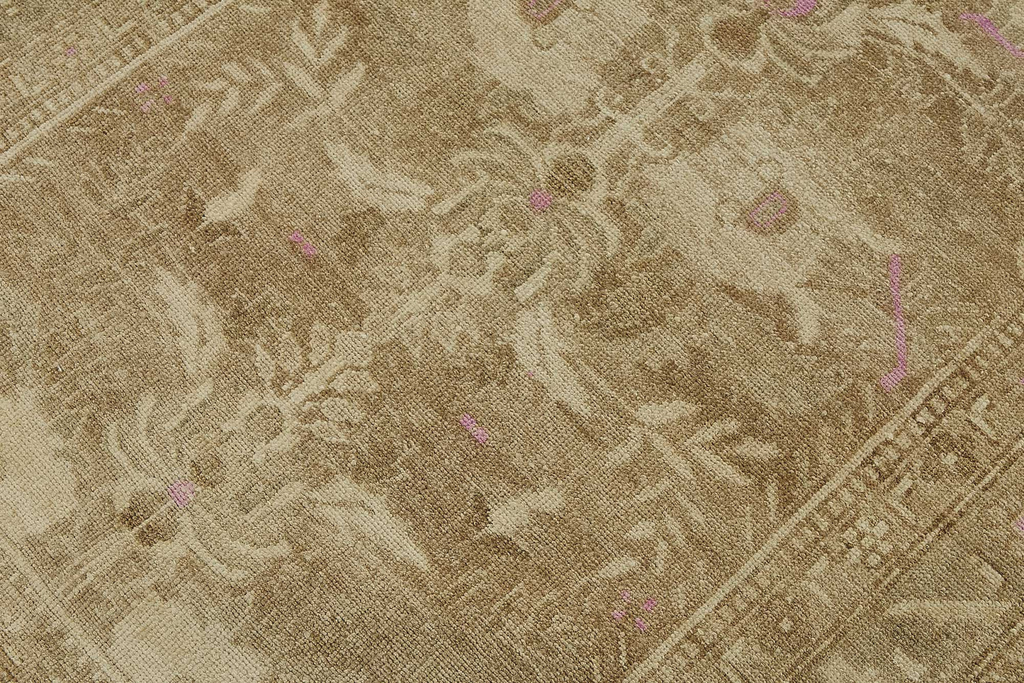 3x9 Antique Persian Kerman Rug - 50061