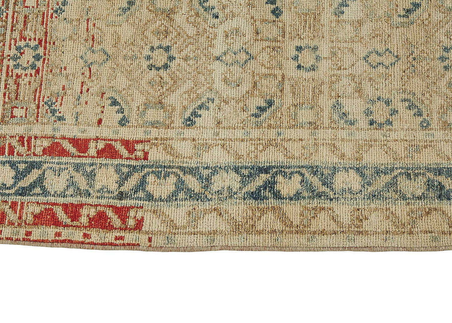 3x10 Antique Persian Heriz Rug - 50064