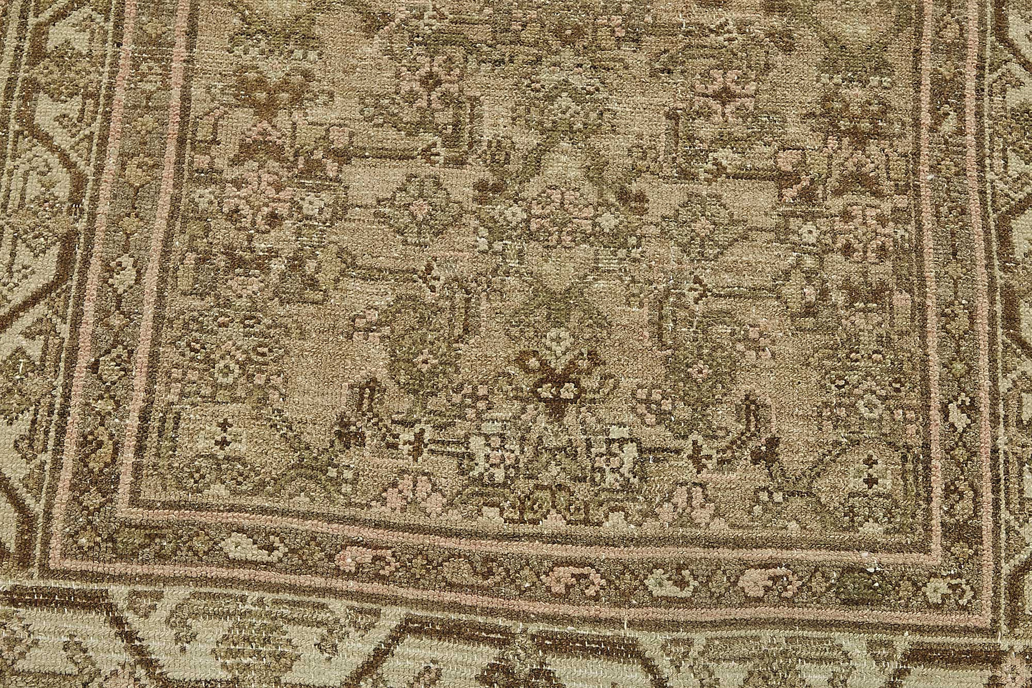 3x16 Antique Persian Hamadan Rug - 50065