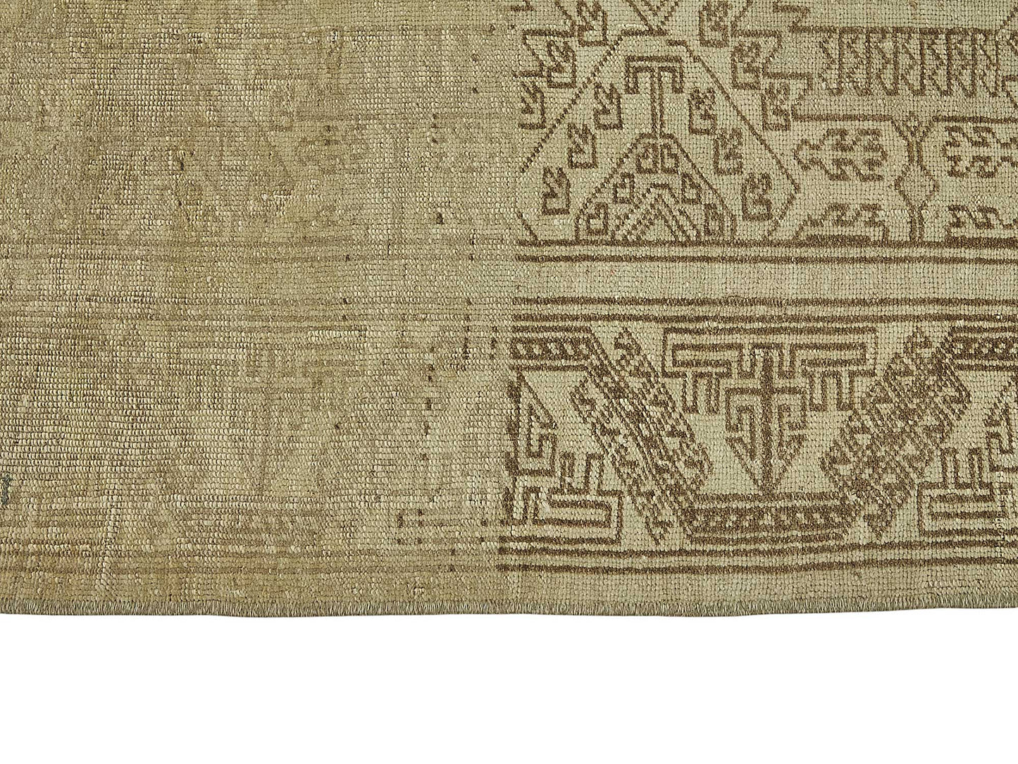 7x10 Antique Persian Bijar Rug - 50077