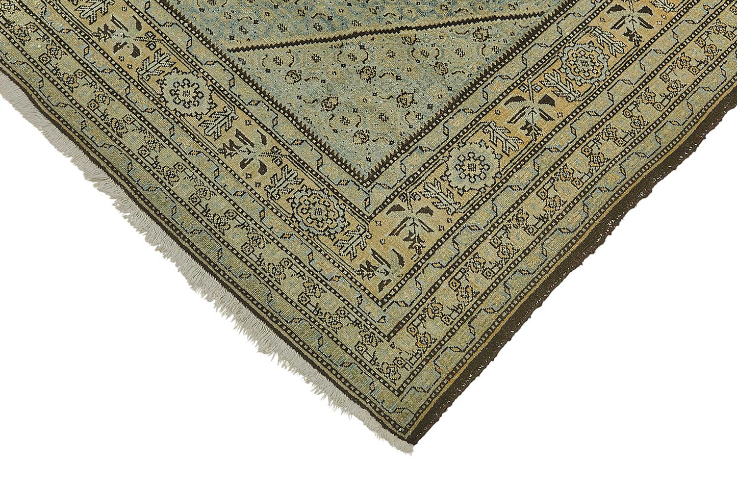 6x8 Antique Persian Tabriz Rug - 50089