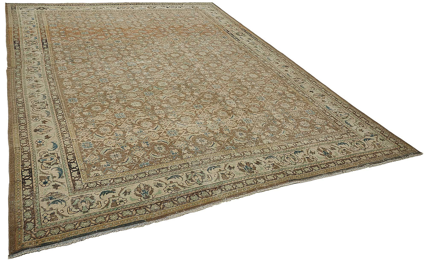10x12 Antique Persian Mahal Rug - 50097