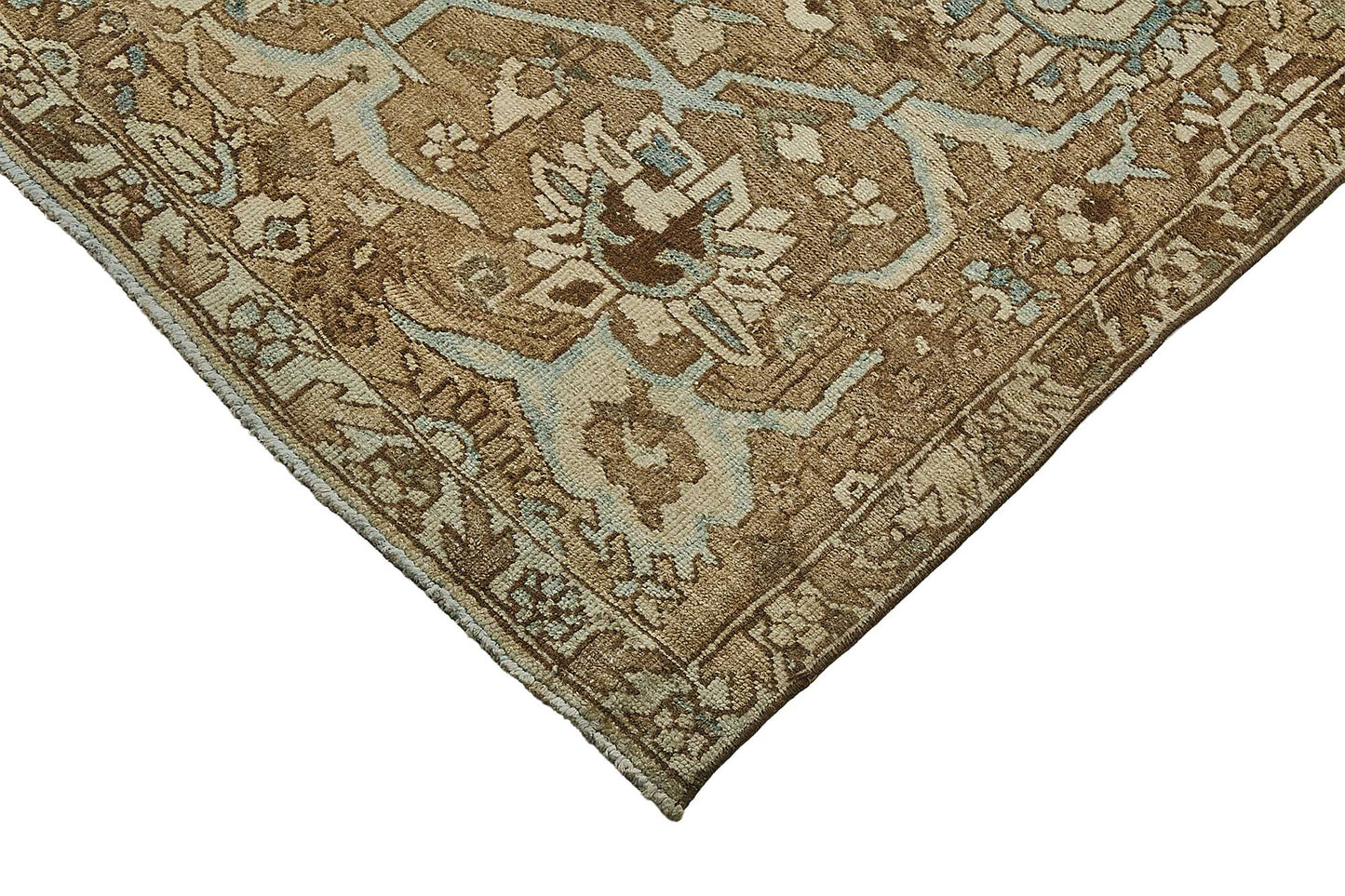 10x16 Beige Antique Persian Bakhtiari Rug - 50125