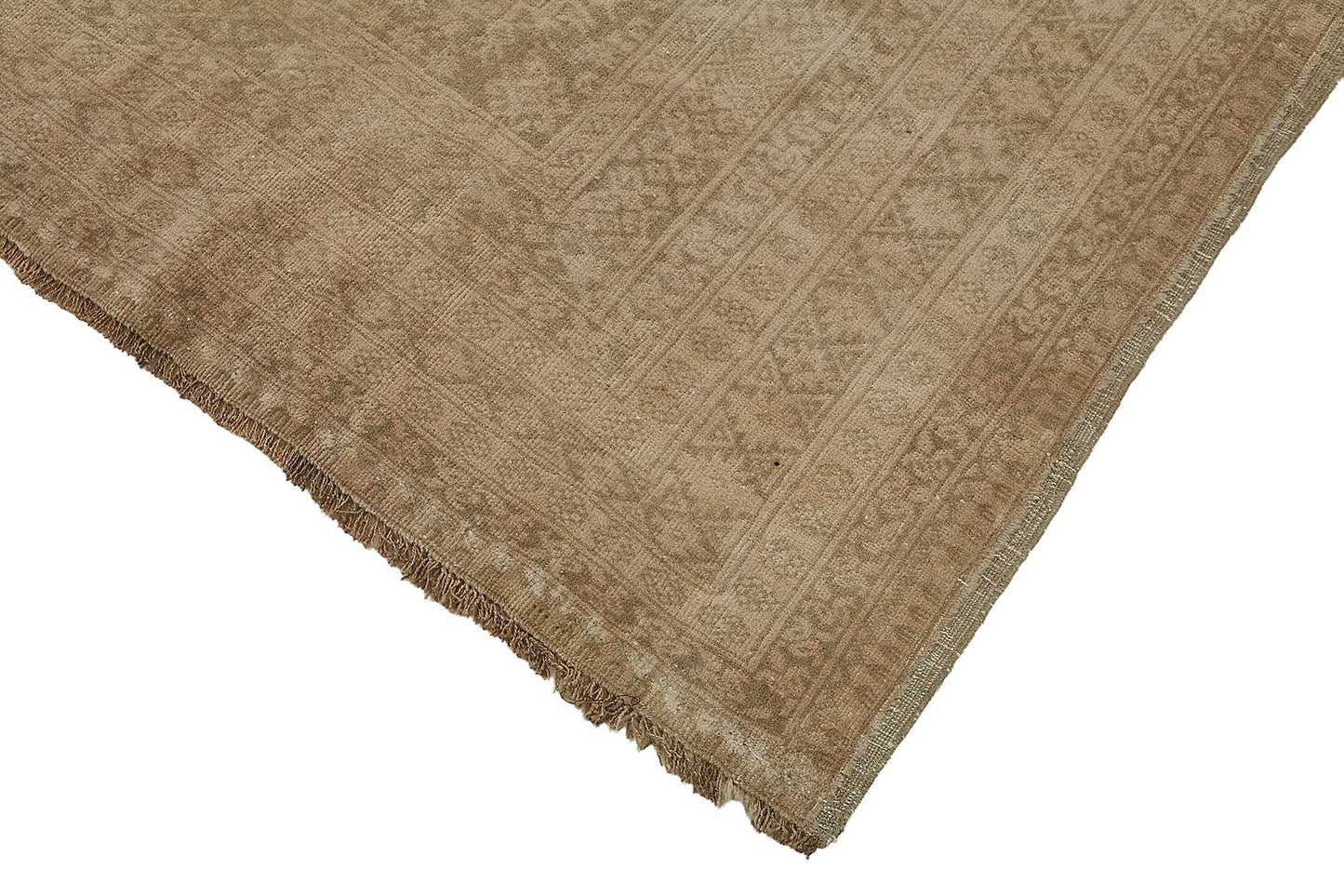 7x9 Beige Vintage Large Area Rug - 50165
