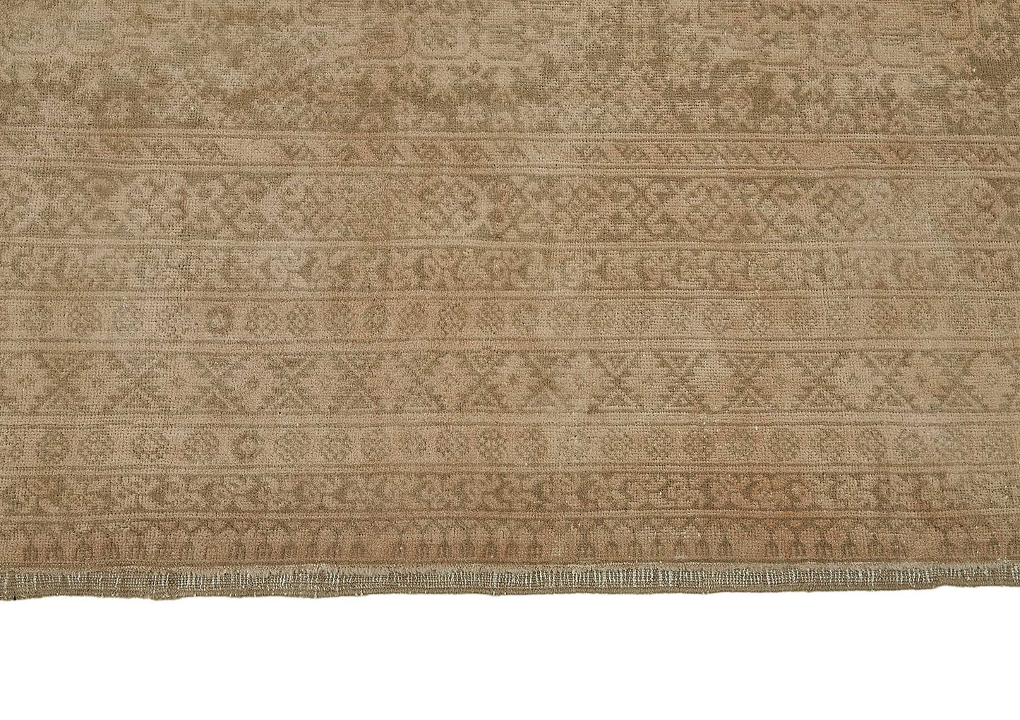 7x9 Beige Vintage Large Area Rug - 50165