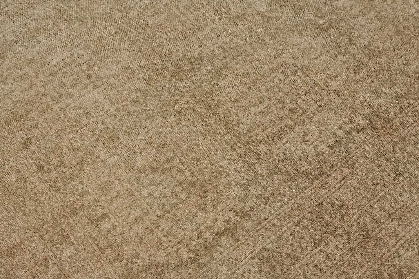7x9 Beige Vintage Large Area Rug - 50165