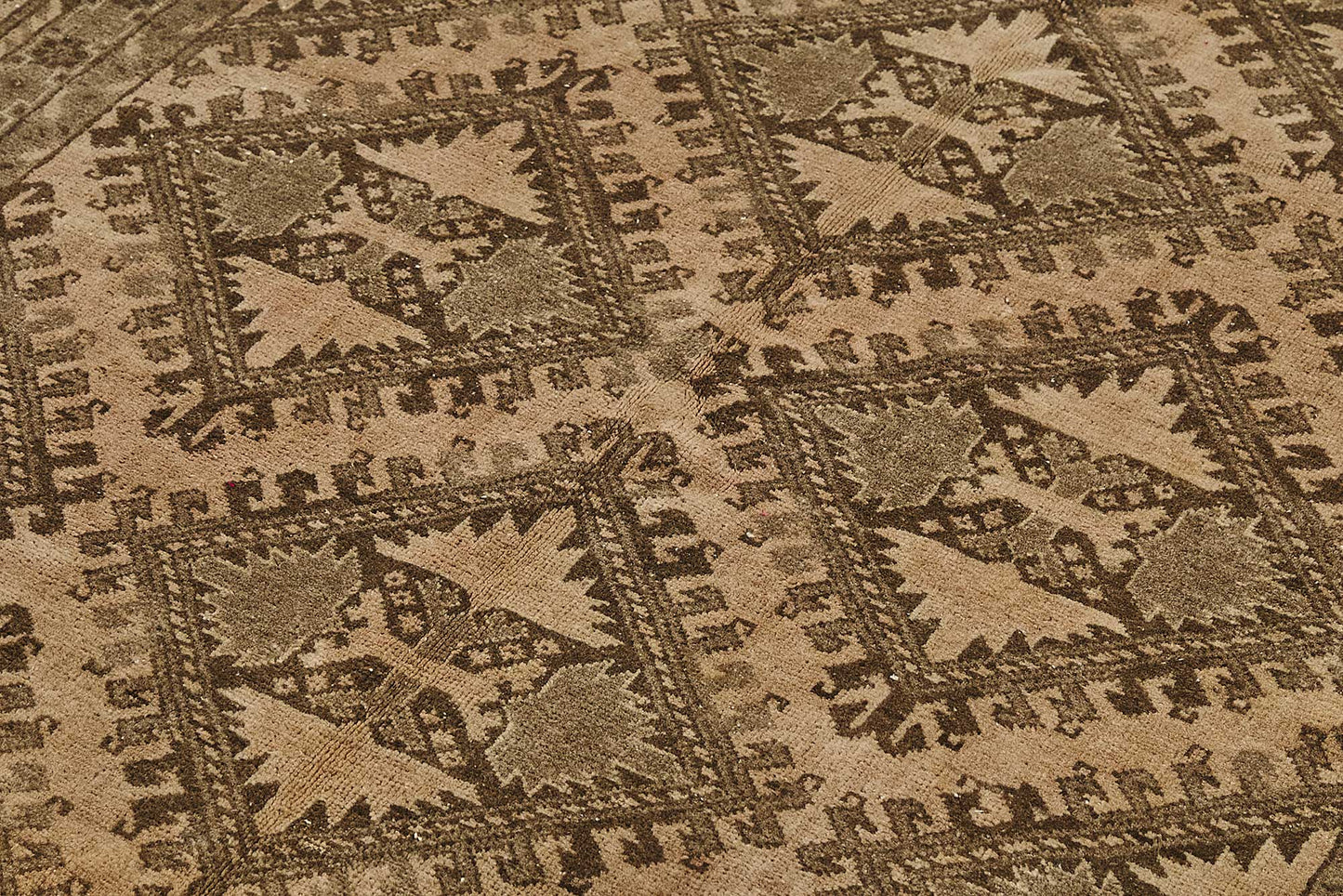 7x9 Beige Vintage Large Area Rug - 50166