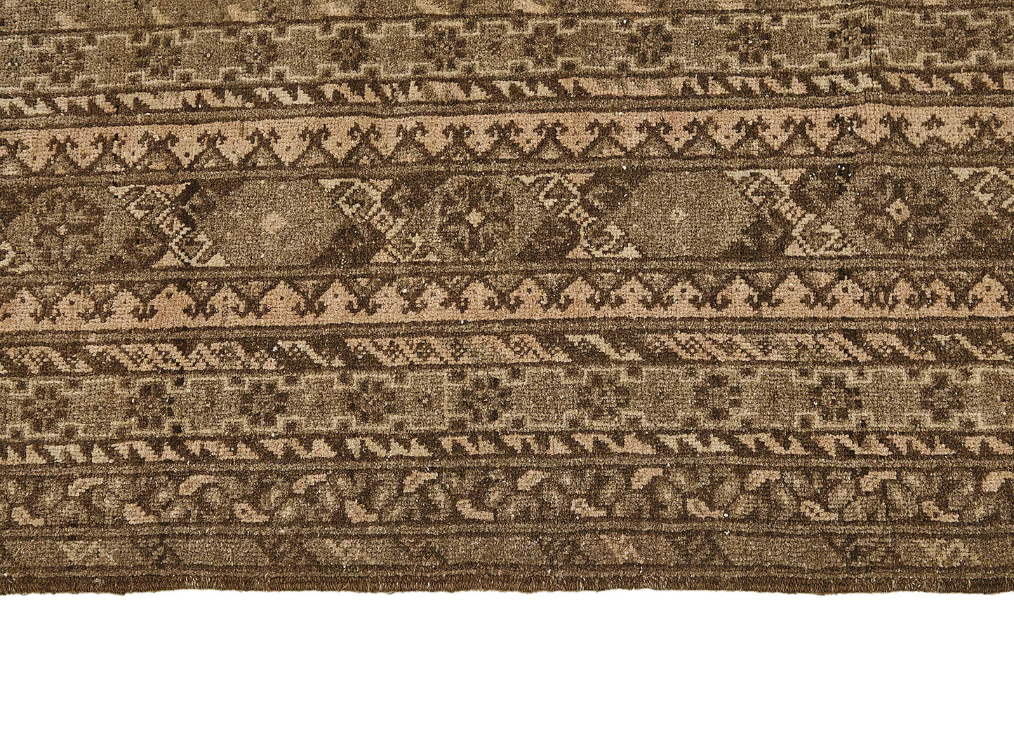 7x9 Beige Vintage Large Area Rug - 50166