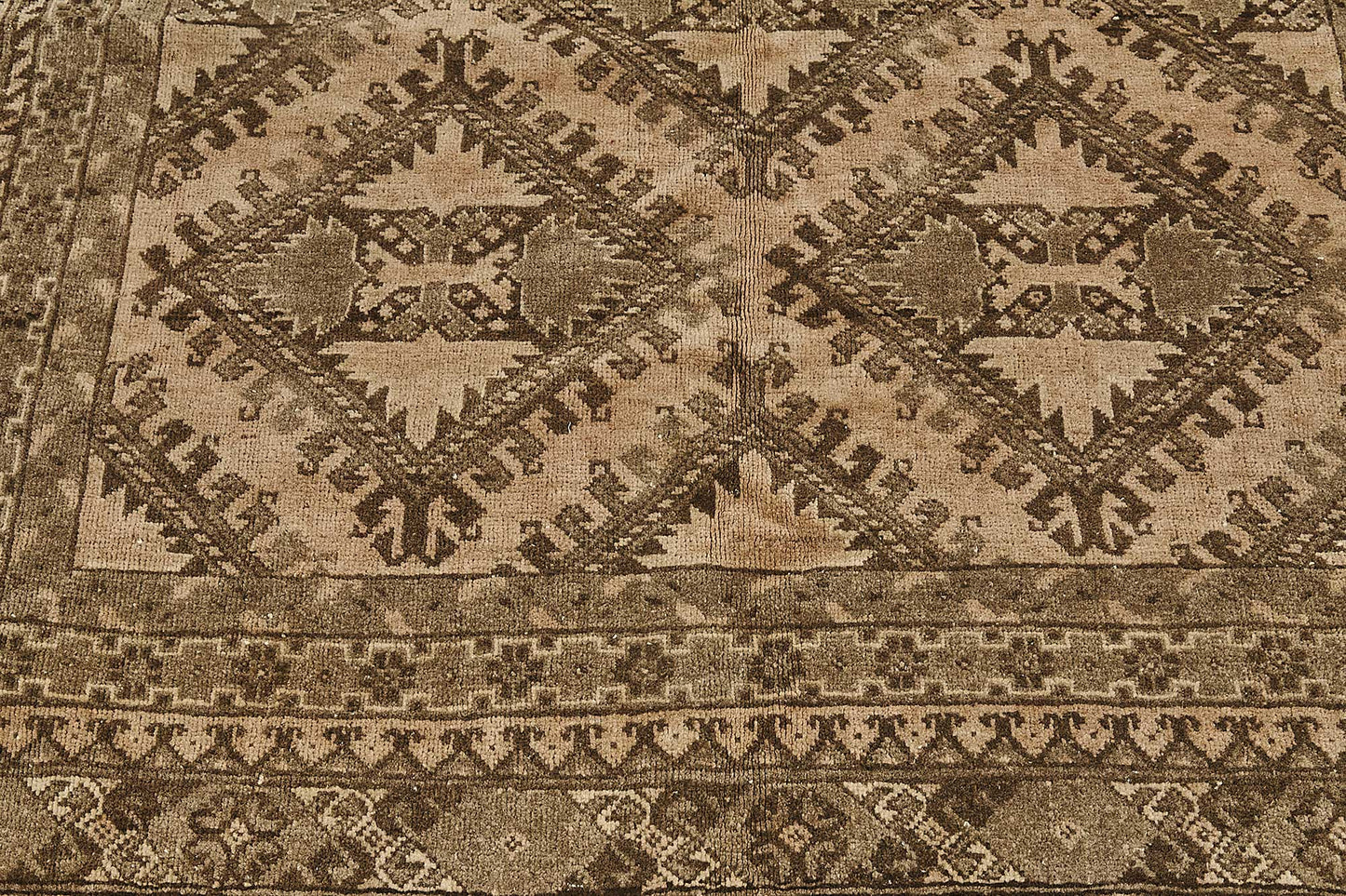 7x9 Beige Vintage Large Area Rug - 50166