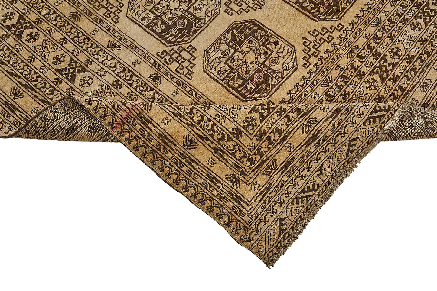7x9 Beige Vintage Large Area Rug - 50167