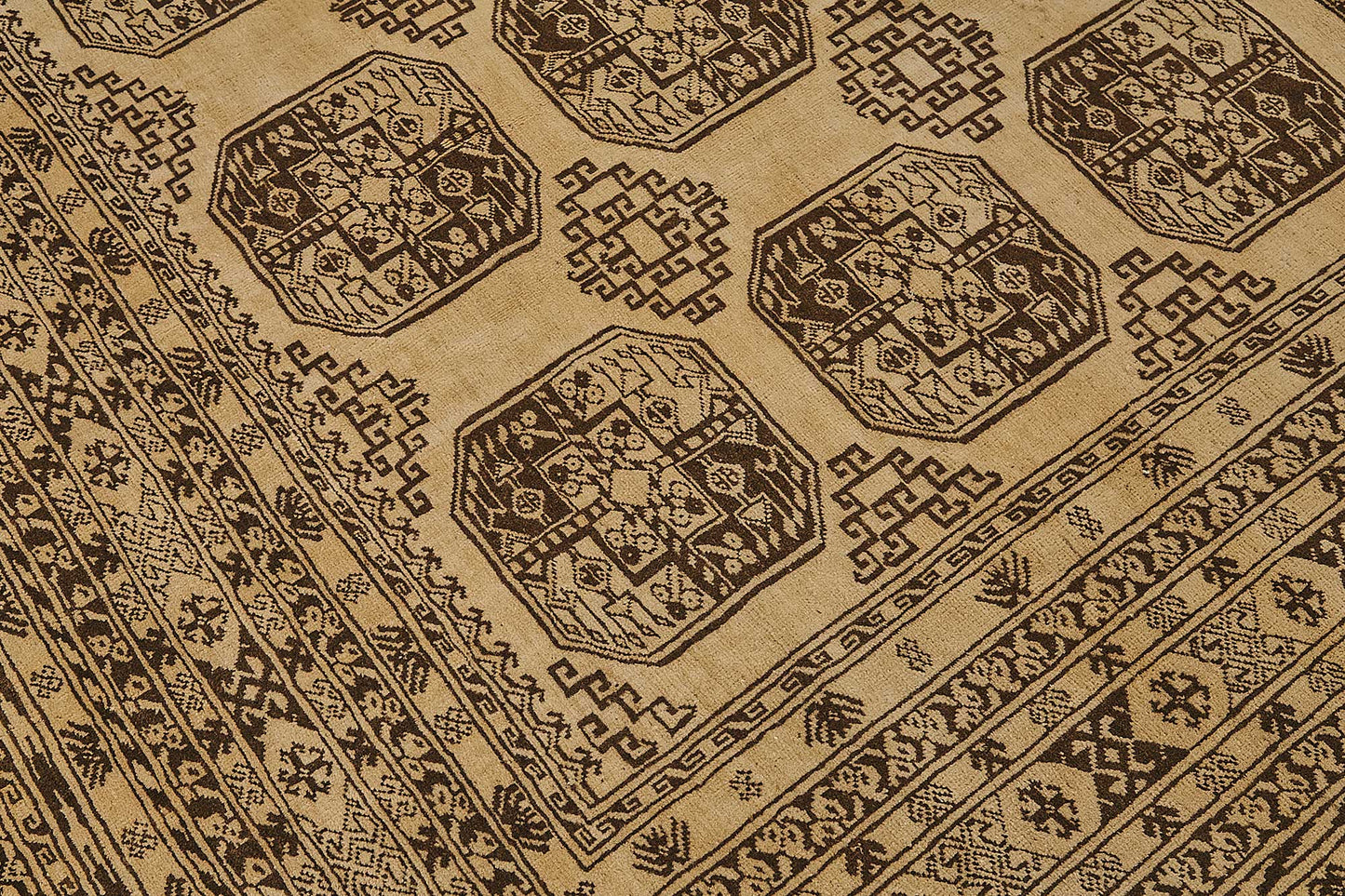 7x9 Beige Vintage Large Area Rug - 50167