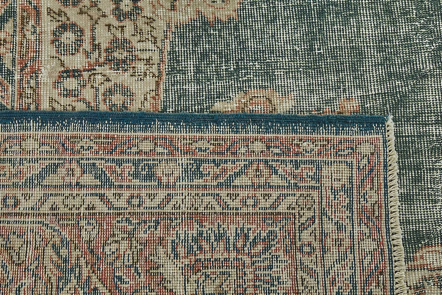 9x12 Beige Vintage Large Area Rug - 50175
