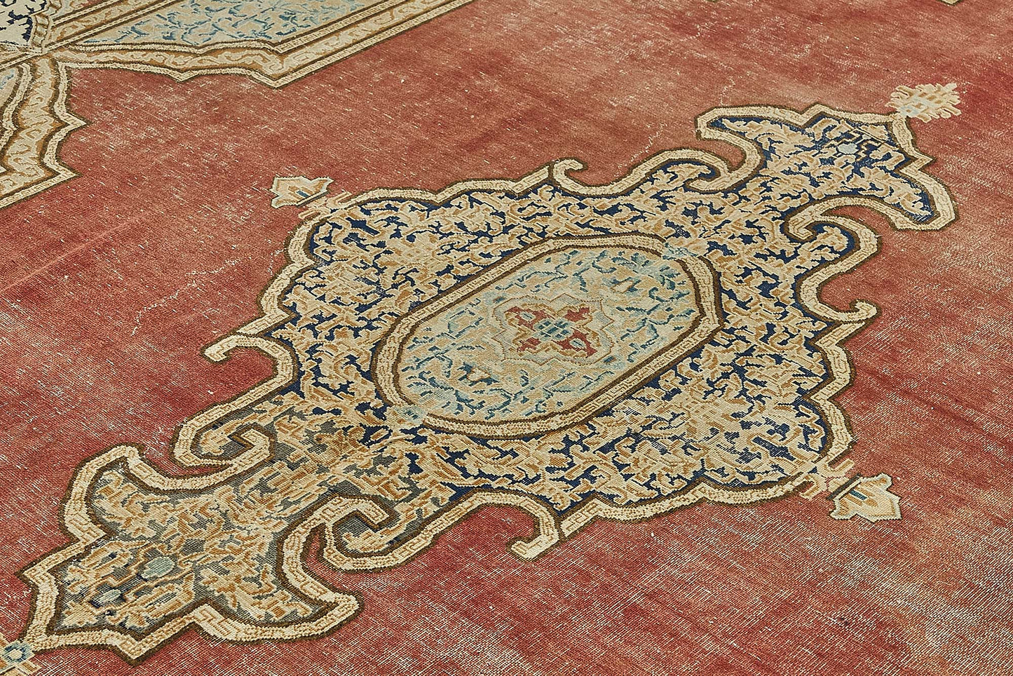 9x13 Beige Vintage Large Area Rug - 50189