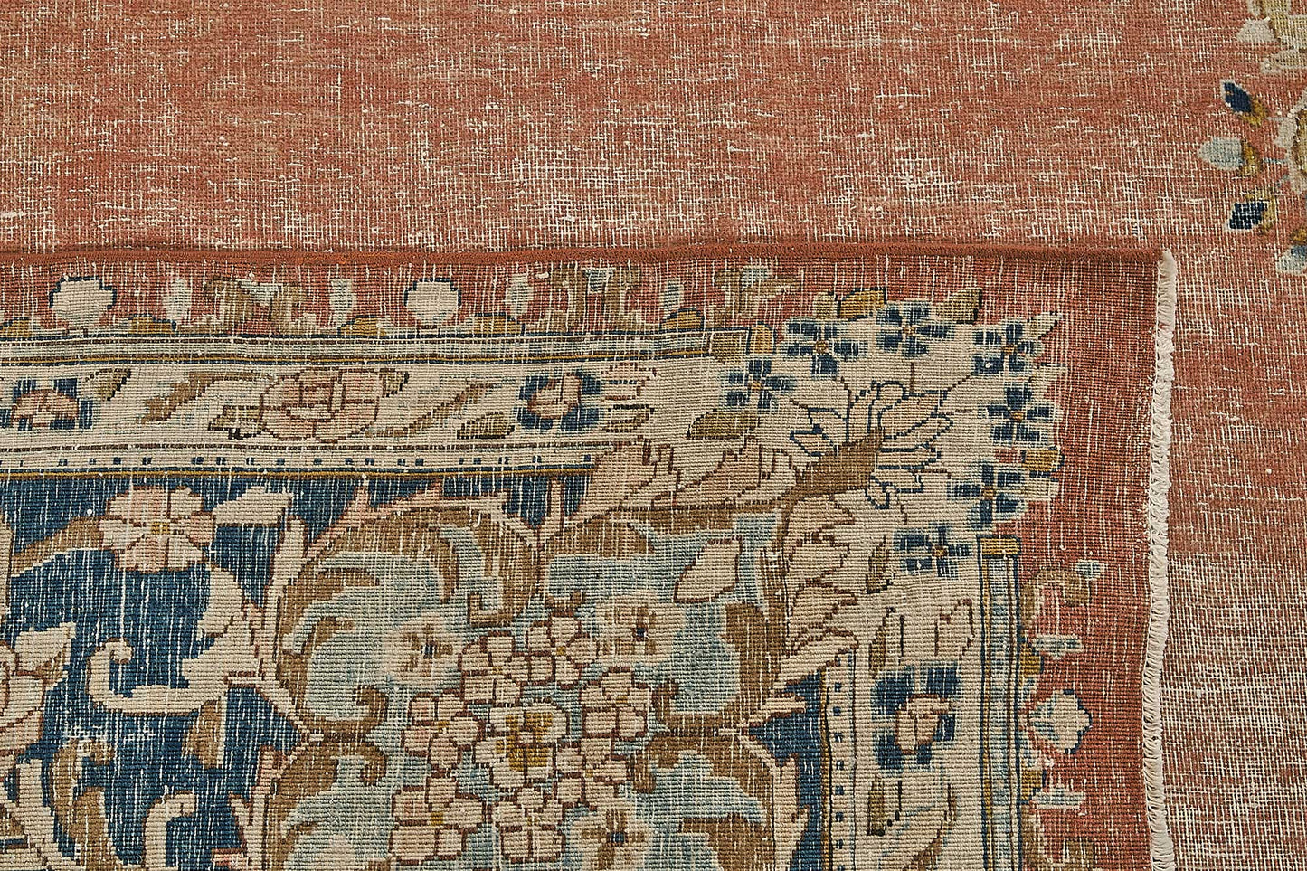 10x14 Beige Vintage Large Area Rug - 50190