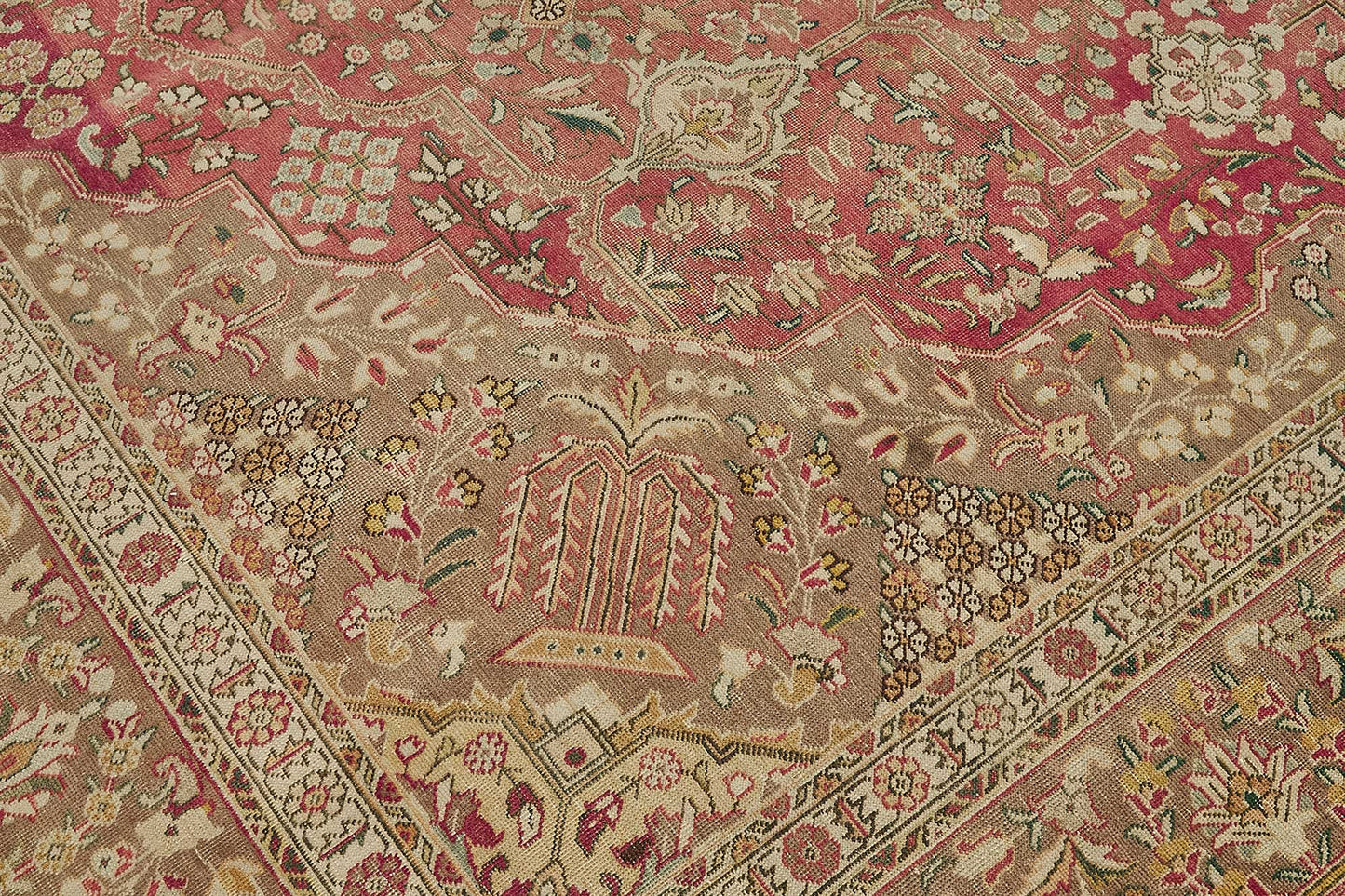 9x12 Beige Vintage Large Area Rug - 50193