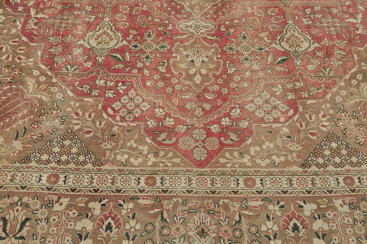 9x12 Beige Vintage Large Area Rug - 50193