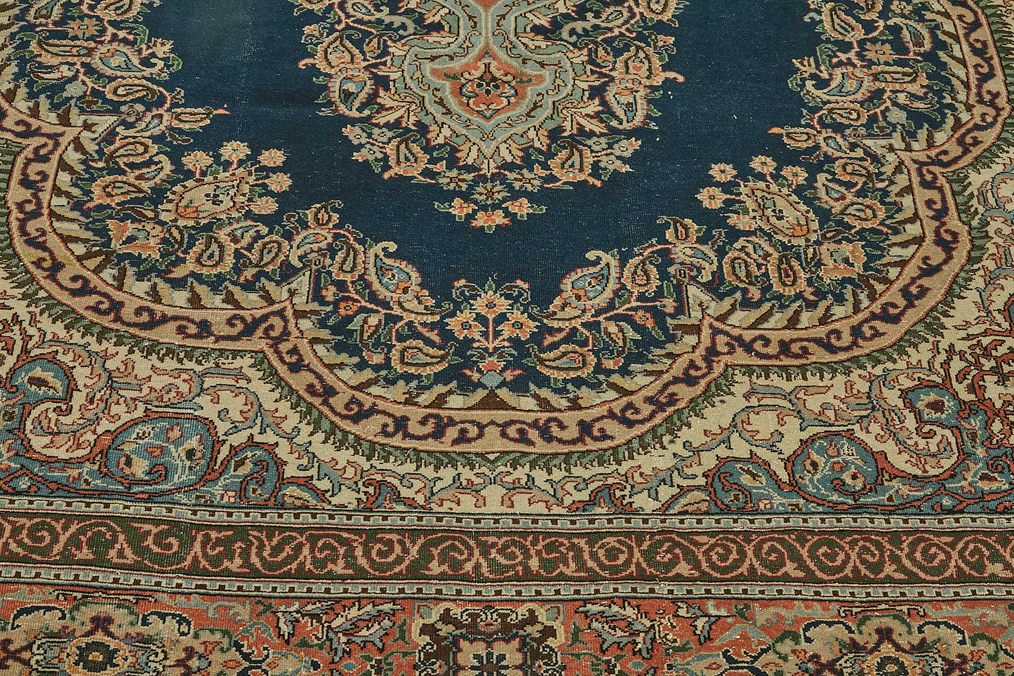 8x11 Beige Vintage Large Area Rug - 50195