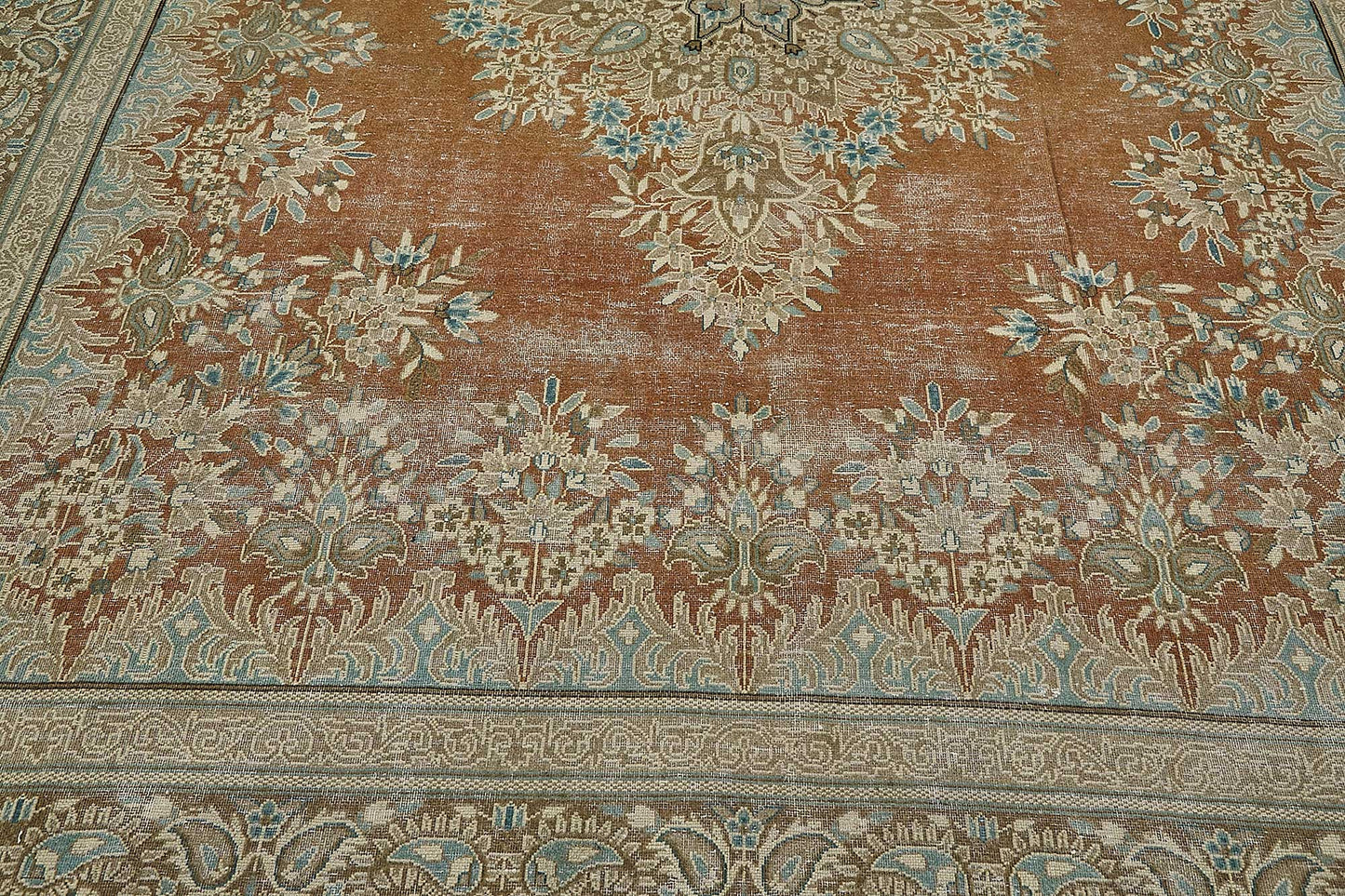 9x12 Beige Vintage Large Area Rug - 50201