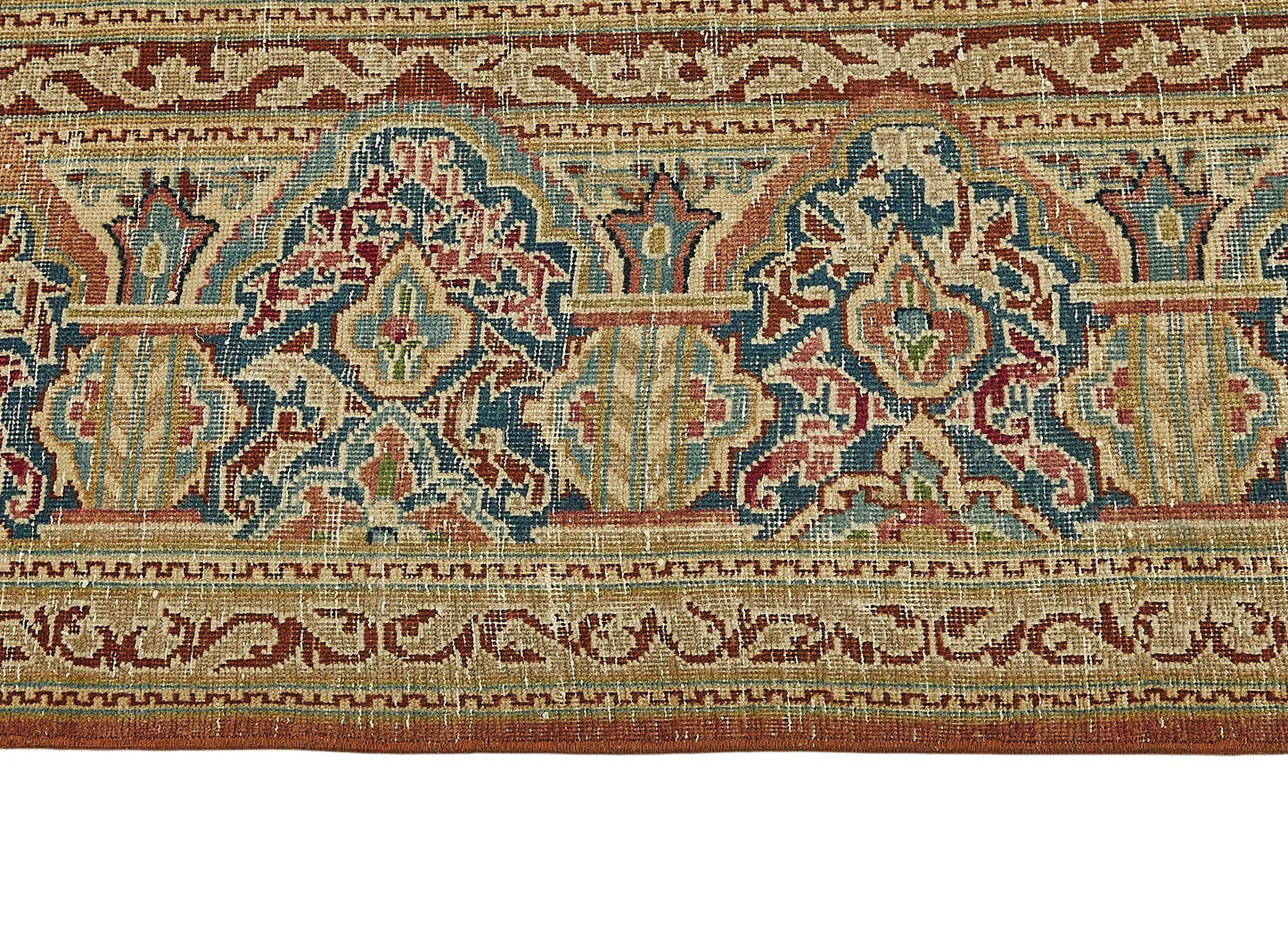 10x13 Beige Vintage Large Area Rug - 50202