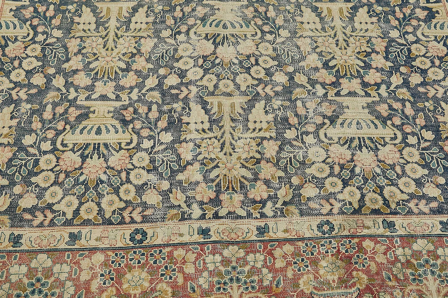 8x11 Beige Vintage Large Area Rug - 50207