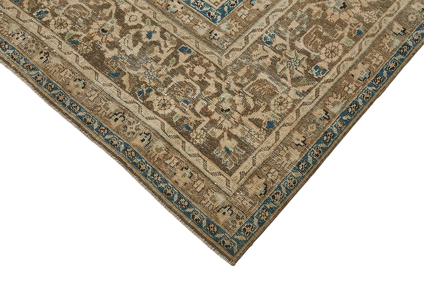 10x12 Beige Vintage Large Area Rug - 50234