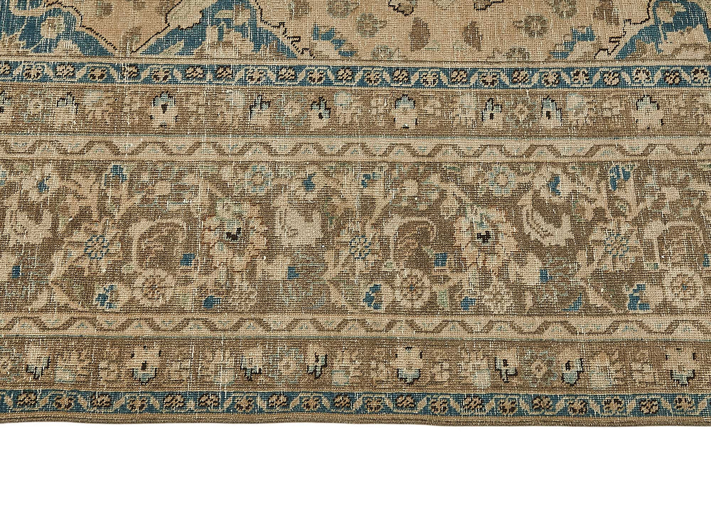 10x12 Beige Vintage Large Area Rug - 50234