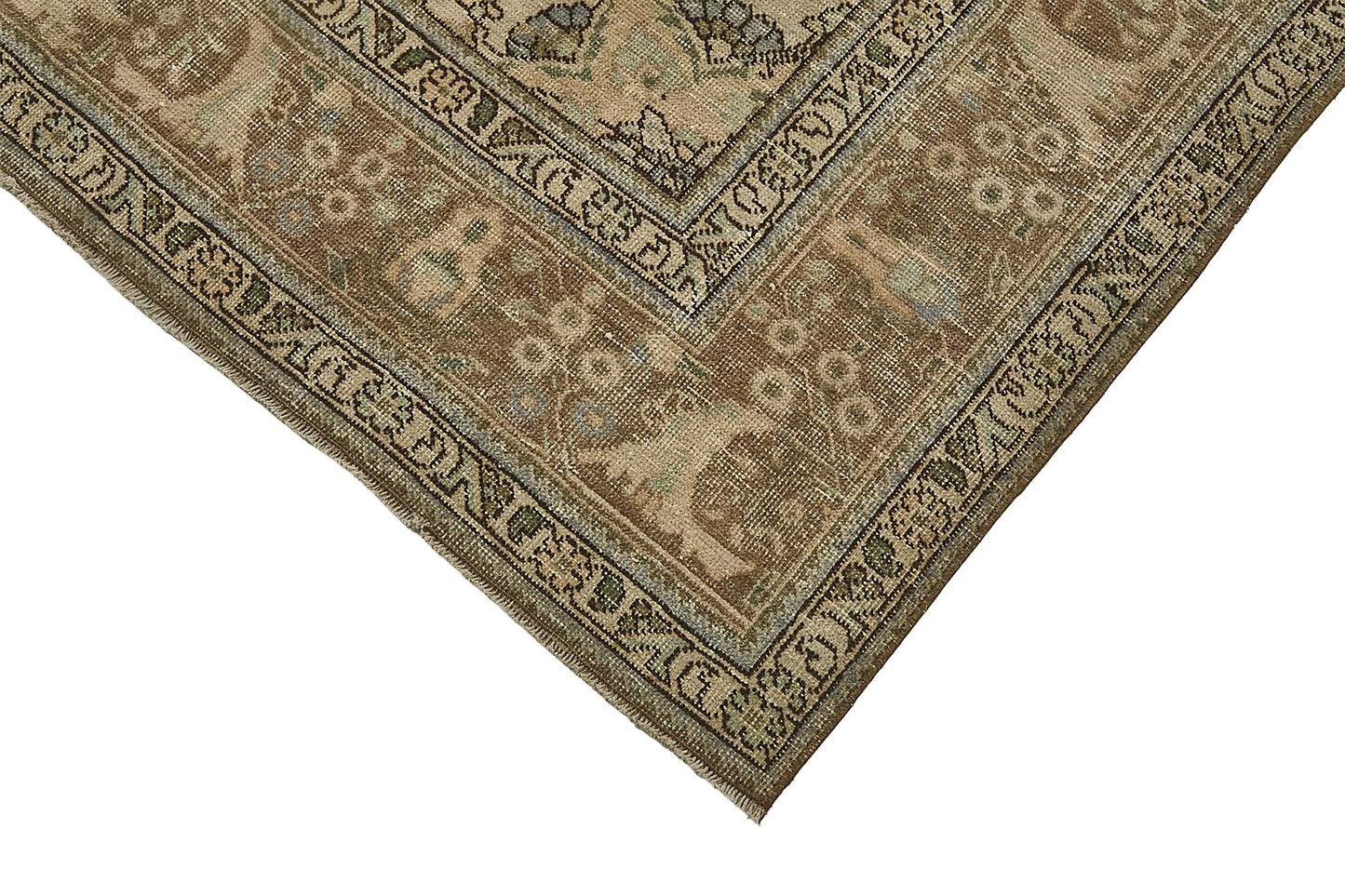9x12 Beige Vintage Large Area Rug - 50236