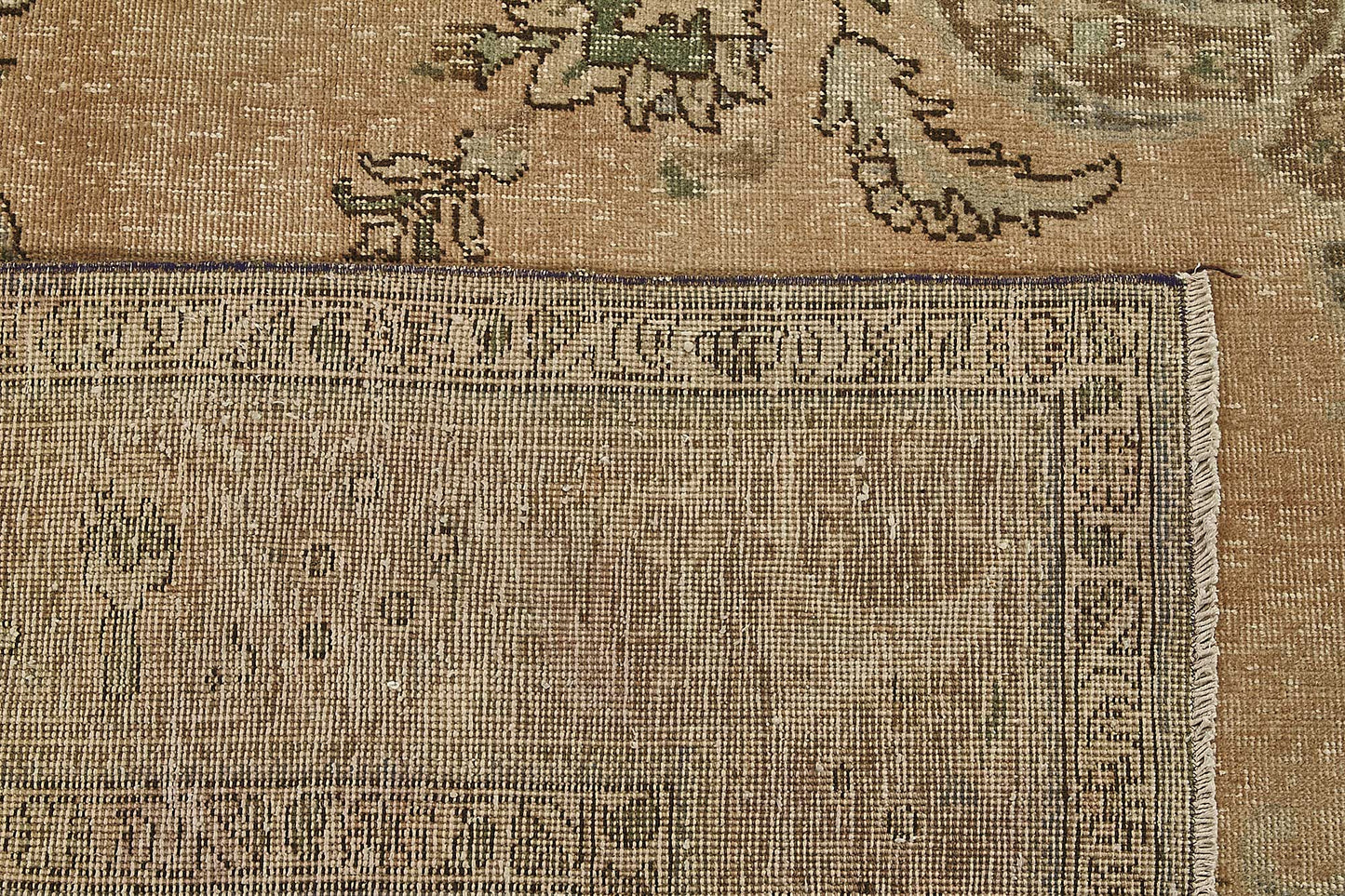 9x12 Beige Vintage Large Area Rug - 50236