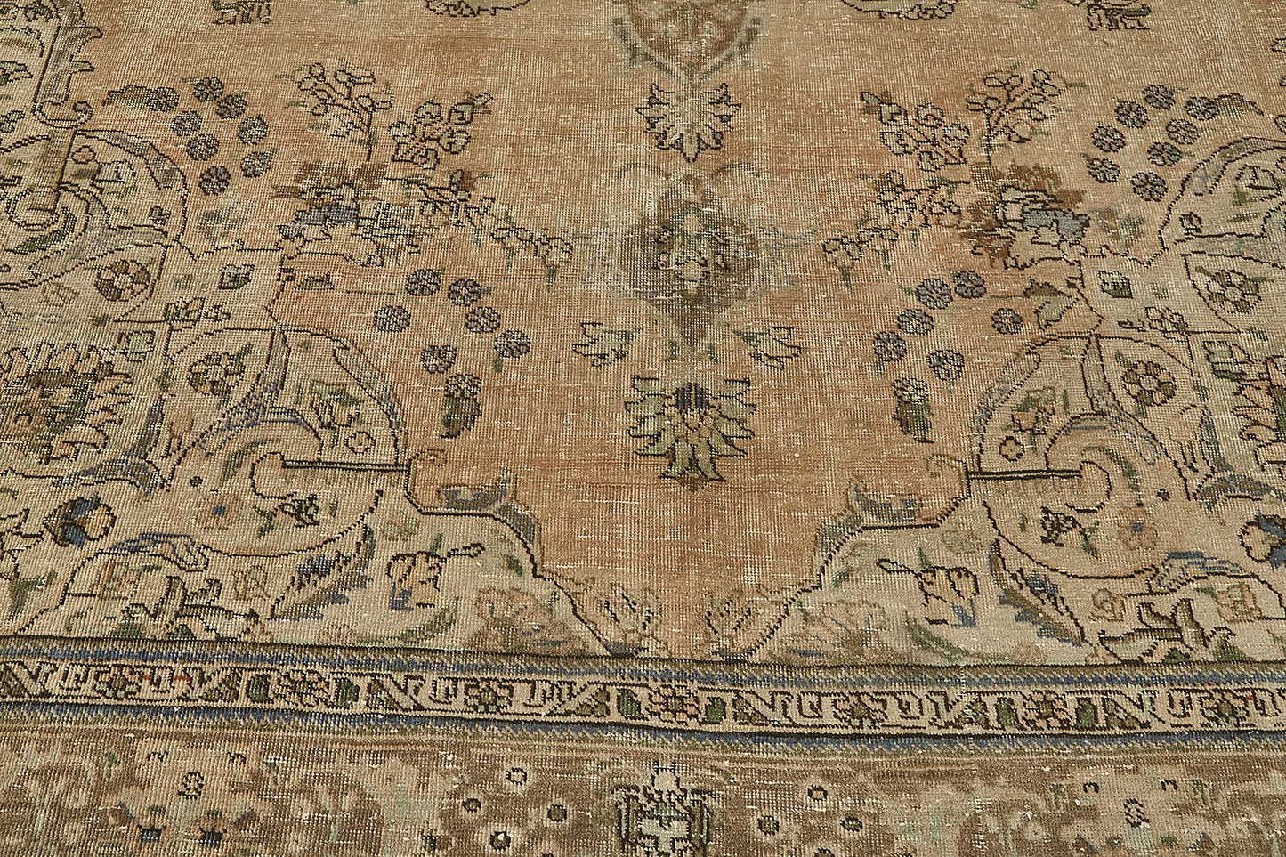 9x12 Beige Vintage Large Area Rug - 50236