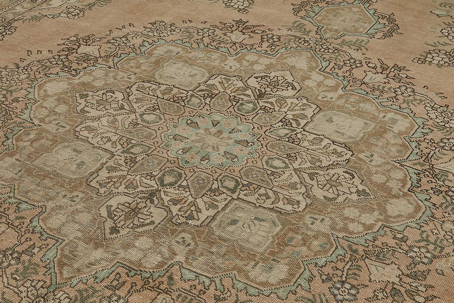 9x12 Beige Vintage Large Area Rug - 50239