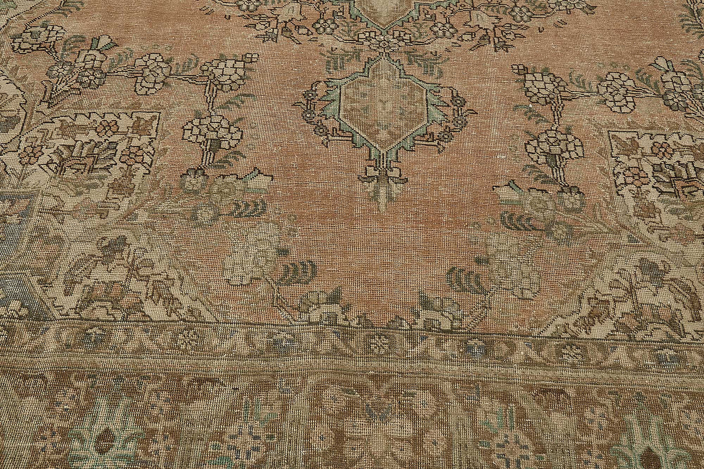 9x12 Beige Vintage Large Area Rug - 50239