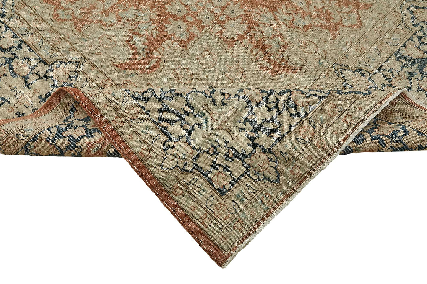 10x13 Beige Vintage Large Area Rug - 50242