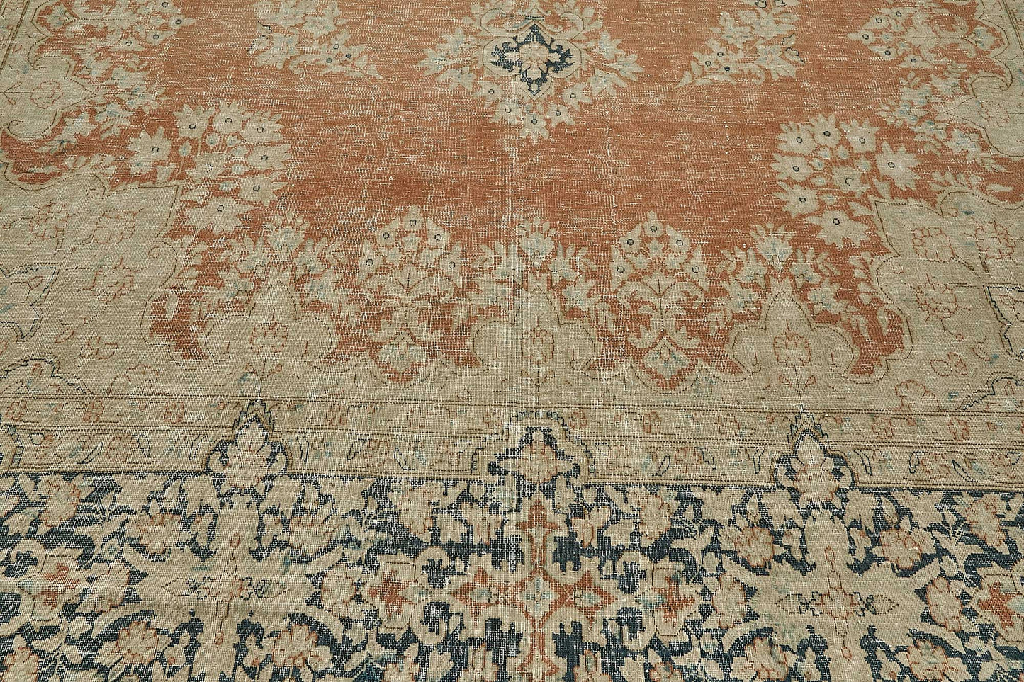 10x13 Beige Vintage Large Area Rug - 50242
